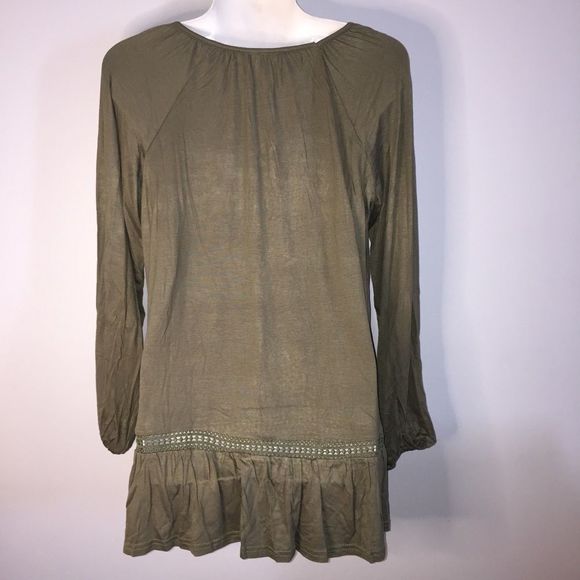 Forgotten Grace Crochet Trim Blouse - Picture 4 of 6